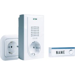 M-E ME FG-2 - Enchufe de paso Gong inalámbrico para tomas de corriente