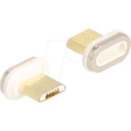 DELOCK 66575 - Adaptador magnético USB Tipo Micro-B macho