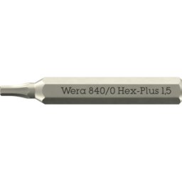 WERA 05058110001 - Micro bit hexagonal 1.5x30