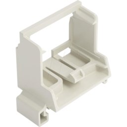WAGO 221-549-2LG - Adaptador de montaje para carril de montaje, 10 hilos, gris clar