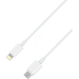 XLAYER 216634 - Cable de sincronización y carga, USB-C -> Lightning, 1,0