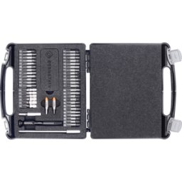BERNSTEIN BERN 4 970 C - Juego de brocas con adaptador de par 0,5 + 0,6 Nm, 47 piezas
