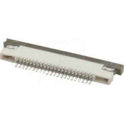 WÜRTH 68713614022 WUE - Conector ZIFF, 36 contactos, RM 0,5 mm, Top Contact