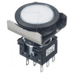 IDEC ID LBW6P1T04PW - Piloto de control blanco puro 24 VCA/VCC