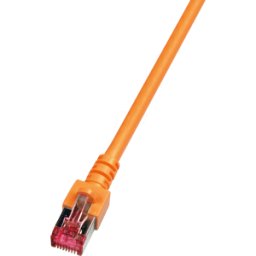 FREI PATCH-C6 015OR - Cable de conexión PiMF de 15 m Cat.6, naranja, RJ45