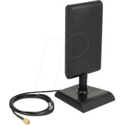 DELOCK 88992 - Antena, 4G, conector SMA, 1 m, negro