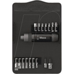 WERA 05072017001 - Conjunto de destornilladores de impacto, 17 piezas mezcladas
