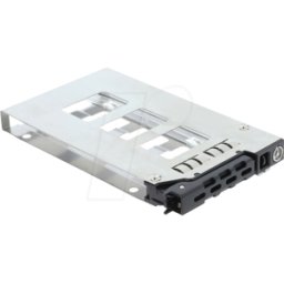 DELOCK 47176 - Bandeja de entrada para bastidor móvil para 1 x SATA / SAS SSD /