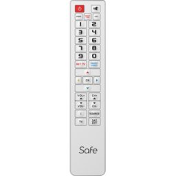 SUPERIOR ELECTRONICS SUPER SAFE WHITE - Control remoto blanco simplificado seguro