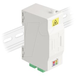 DELOCK 88097 - Fiber optic connection box, top-hat rail, 4x SC Simplex