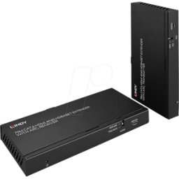 LINDY 38349 - Extensor HDBaseT, HDMI, audio, IR, RS-232, ARC, Cat.6, 70 m