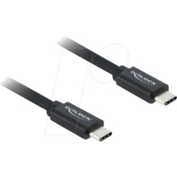 DELOCK 81707 - Cable USB 40 Gbps coaxial USB PD 3.1 240 W 2 m