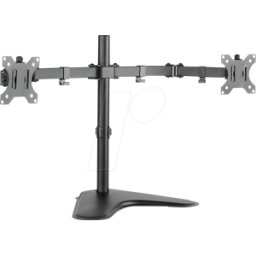 LOGILINK BP0045 - Soporte para monitor, 2 pantallas, 13" - 32", 399 mm, soporte