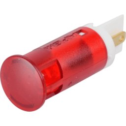 APEM APM QS121 R12 - Lámpara de señalización LED, roja, 12 V, 12