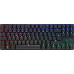 CHERRY G80-3882LXADE-2 - Teclado para juegos, inalámbrico, RGB, MX BROWN, negro, E