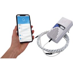 SCHABUS 500450 - Detector de agua inteligente con cable sensor
