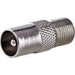 NEDIS N CSGB41954ME - Adaptador de antena y satélite, conector macho IEC (Coax) > cone