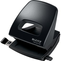 LEITZ 50030095 - Perforador de oficina, hasta 30 batt, reciclaje de Nexxt, negro