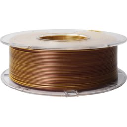 MAERTZ PMMA-1021-003 - Filamento, PLA Silk, bicolor, cobre-oro, 1.75 mm, 1 kg