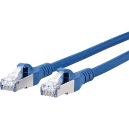 METZ CONNECT BTR 1308457044-E - Cable de conexión RJ45 Cat.6a S/FTP 7,0 m azul