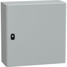 SCHNEIDER ELECTRIC NSYS3D5520P - Carcasa de acero S3D con placa de montaje 500 x 500 x 200 IP66