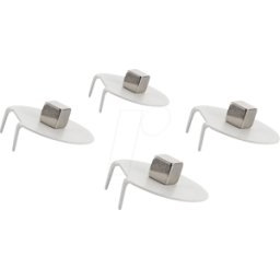FISCHER BEFESTIGUNGSSYSTEME FD 545954 - Garra magnética GOW de 4 piezas