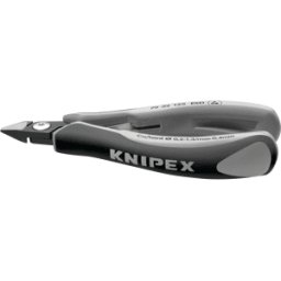 KNIPEX KN 79 32 125 ESD - Alicates de corte diagonal ESD, en punta, 125 mm, con bisel
