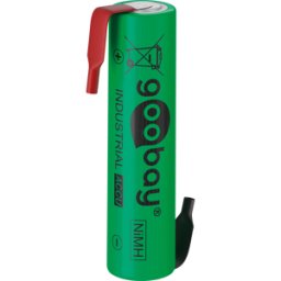GOOBAY 55653 - Batería NiMH, AAA (Micro), 800 mAh, paquete de 1