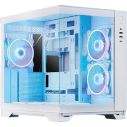 CFT GM-30W-TG-OP - Caja CHIEFTEC VISIO atx, vidrio templado, rgb, blanco