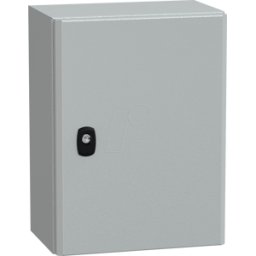 SCHNEIDER ELECTRIC NSYS3D4320P - Carcasa de acero S3D con placa de montaje 400 x 300 x 200 IP66