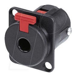 NEUTRIK NJ-3FPB - Conector jack hembra, 6,35 mm, mono / estéreo, 3 polos