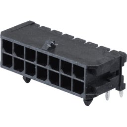 MOLEX 430451400 - Conector macho Molex - Micro-Fit - 2 x 7 vías