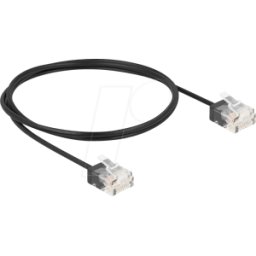 DELOCK 80371 - Cable de red RJ45 Cat.6 UTP Ultra Slim 1 m