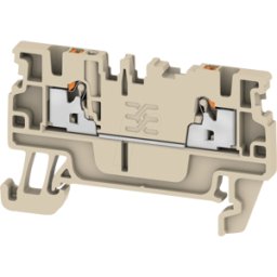WEIDMÜLLER A2C 1.5 - Klippon® Connect feed-through terminal, A-series beige