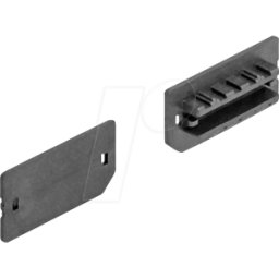 DELOCK 64286 - Cubierta antipolvo USB tipo E llave A/tecla B, 10 unidades