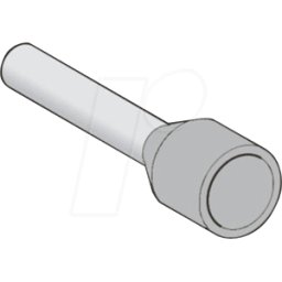SCHNEIDER ELECTRIC SE DZ5CEB007D - Ferrule Linergy DZ5. Ø 0,75 mm², gris, 1 piezas