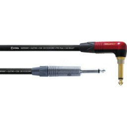 ECOC 6 PR-SILENT - CORDIAL 6,3 mm mono jack, mono ángulo jack, 6,00m