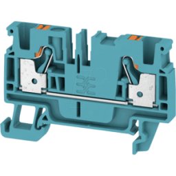WEIDMÜLLER A2C 4 BL - Borne de paso Klippon® Connect, serie a azul