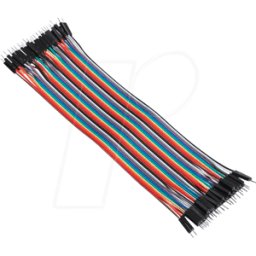 FREI DEBO KABELSET14 - Placas de desarrollador - cable de puente, 40 polos, m/m, 20 cm