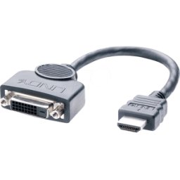 LINDY 41227 - Adaptador HDMI, conector HDMI a conector DVI-D.