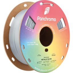POLYMAKER CA2012 - Filamento, Panchroma PLA, Plata Metálica, 1,75 mm, 1 kg