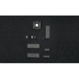 WARMBIER ESD PE-MOS 300 - Espuma insertable de PE ESD, dura, 300 x 6 x 300 mm