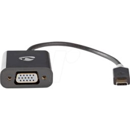 NEDIS N CCBP64850AT02 - Adaptador USB macho tipo C > conector hembra VGA