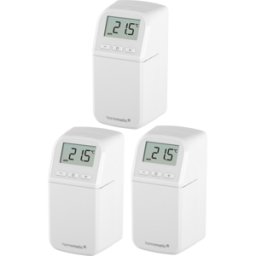 HOMEMATIC IP HMIP ETRV-CL-3 - Termostato de radiador - compact plus, 3 piezas
