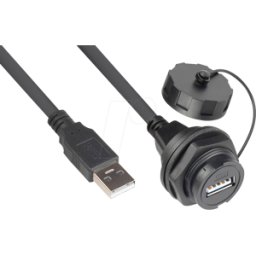 GOOD CONNECTIONS GC IC04-U303 - Conector - Cable USB 3,0 Tipo A > Panel Socket A, bayoneta