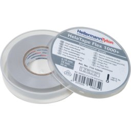 HELLERMANNTYTON HT 710-10609 - Cinta aislante Premium 19mm x 20m gris Box