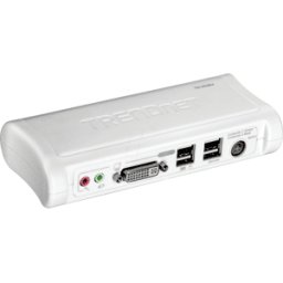 TRENDNET TRN TK-204UK - KIT DE conmutación KVM de 2 PUERTOS DVI/USB/Audio