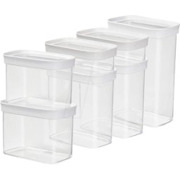 EMSA N1142900 - Juego de cajas de almacenamiento EMSA OPTIMA, 7 piezas
