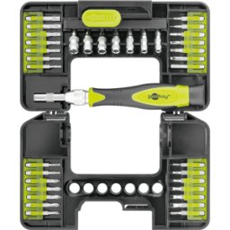 GOOBAY GB 74003 - Juego de destornilladores, 37 piezas