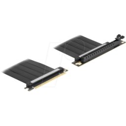 DELOCK 81509 - Tarjeta elevadora PCI Express 4.0 x16 macho a ranura x16 con áng